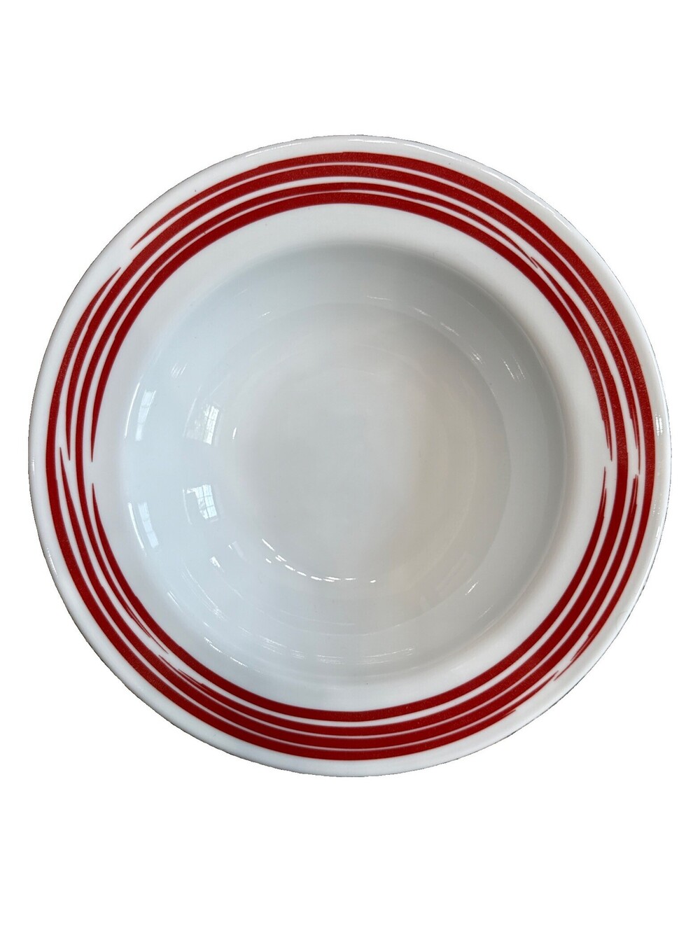 Corelle Strokes of Color Brushed Red Cranberr Pasta/Soup Bowls 10 3/4” Read Desc